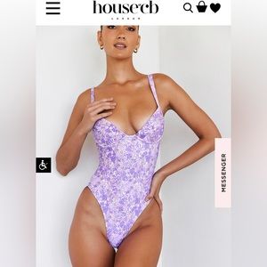 House of CB Barcelona one piece bathing suit
